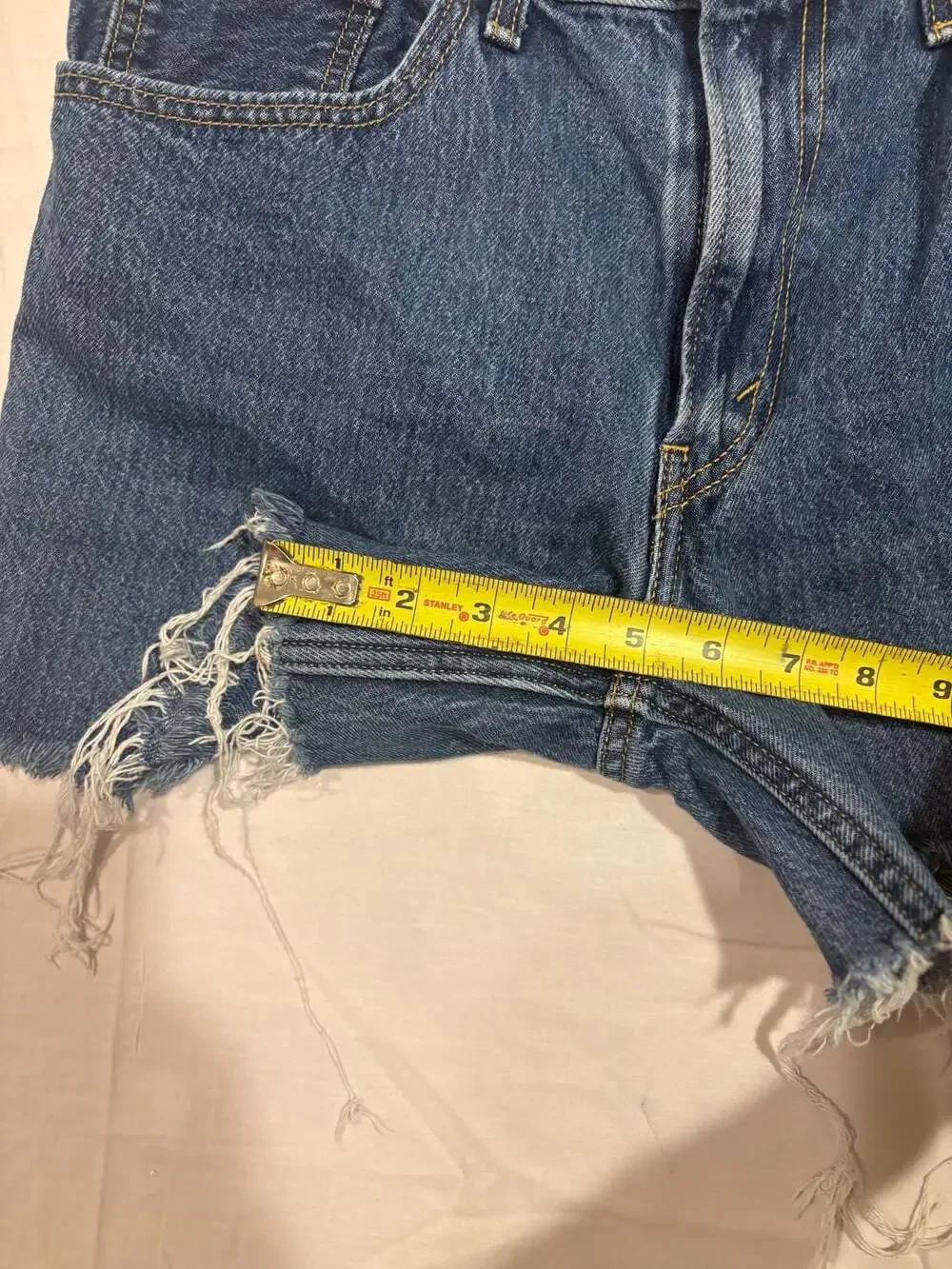 Levi's SilverTab '94 Baggy Cut-Off Denim Shorts